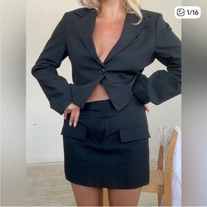 Djerf Avenue Day-to-day Skirt in Black